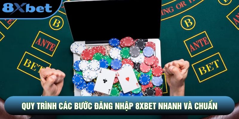 Quy trình các bước đăng nhập 8XBET nhanh và chuẩn