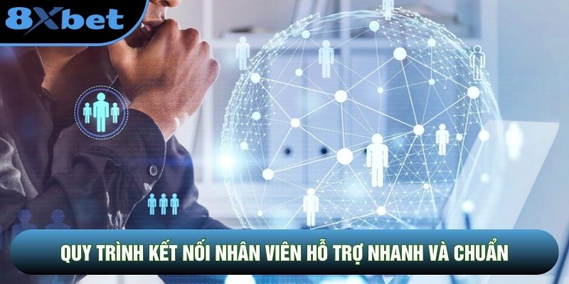 Quy trình kết nối nhân viên hỗ trợ nhanh và chuẩn